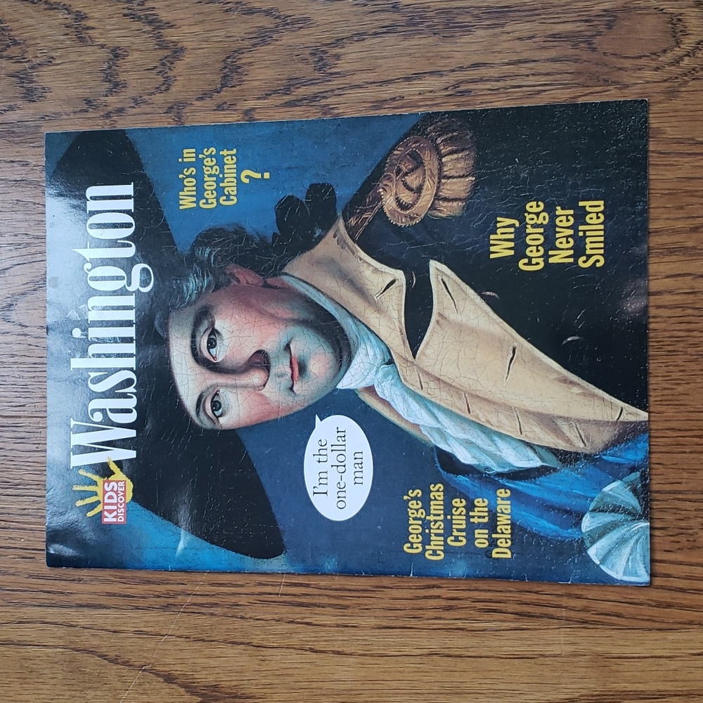 Vintage Y2K Kids Discover Magazine Washington Volume 10 Issue 8 September 2000